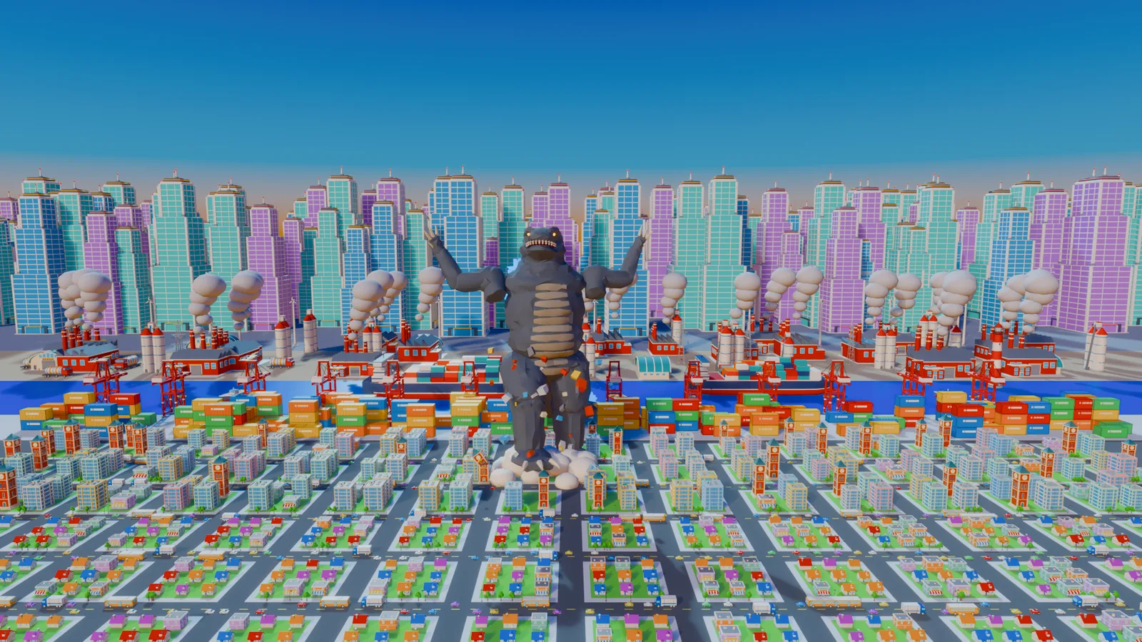 The Mega City district